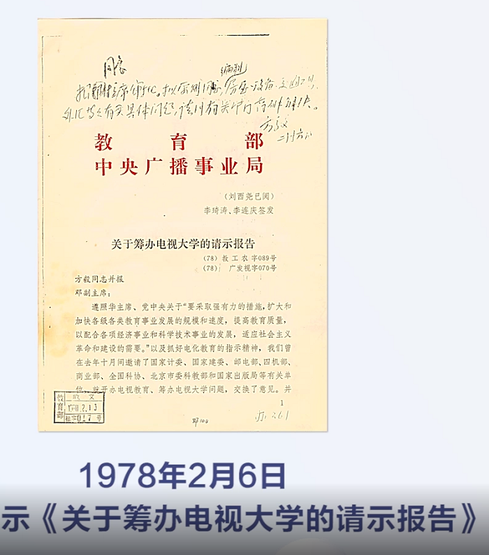 邓小平批复同意成立电视大学.png
